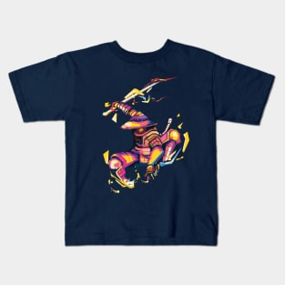 Samurai Fire Kids T-Shirt